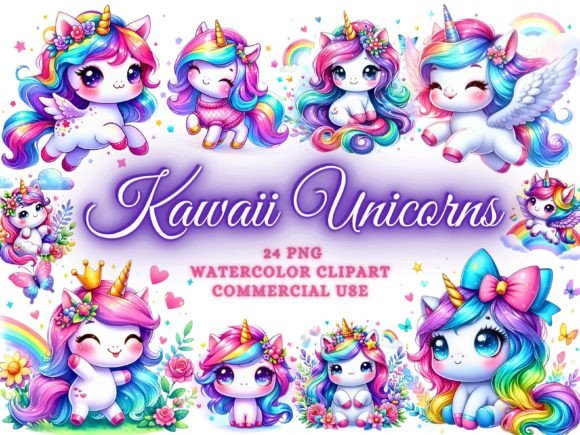 Download Cute Baby Unicorns Clipart - Unicorn Png - Unicorns Collection