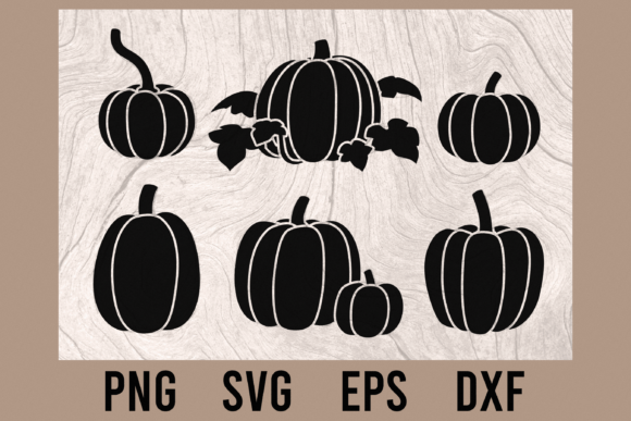 Download Pumpkin Silhouette Cut Files | PNG, SVG - Cut files Collection