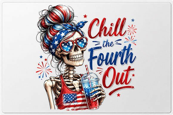 Download Chill the Fourth out Skull PNG - Chill Collection