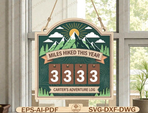 Download Personalized Hiking Tracker Laser Cut - Premium Resources