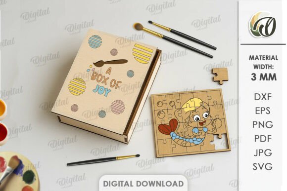 Download Paintable Wooden Puzzle Laser Cut - Wooden puzzle Collection