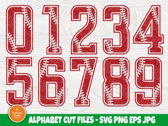 Download Baseball Numbers SVG Cut Files, Softball - Cut files Collection