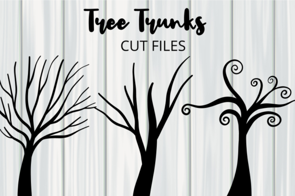 Download Tree Trunk Silhouette Cut Files - Cut files Collection