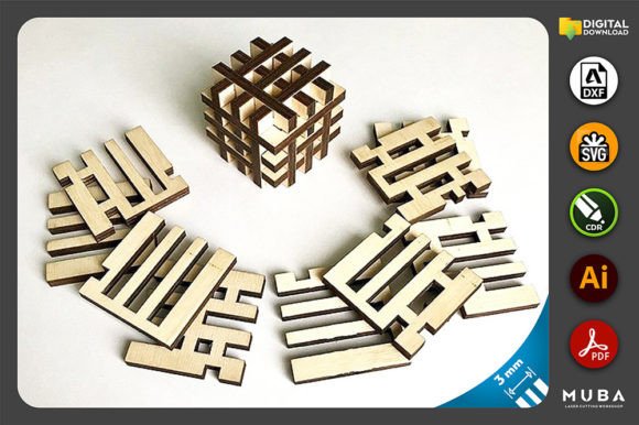 Download Wooden Puzzle Cube - Wooden puzzle Collection