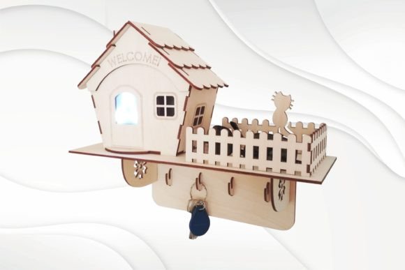 Download House Shelf Ready Laser Cut Files. - Cut files Collection