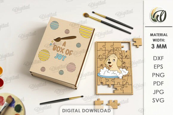 Download Paintable Wooden Puzzle Laser Cut - Wooden puzzle Collection