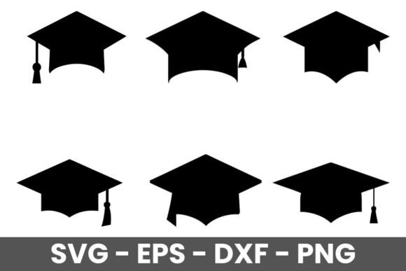Download Graduation Cap SVG Cut Files Bundle - Cut files Collection
