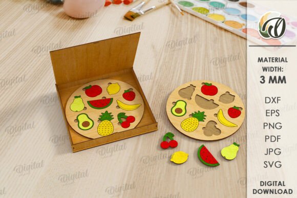 Download Wooden Puzzle Toy Laser Cut - Wooden puzzle Collection