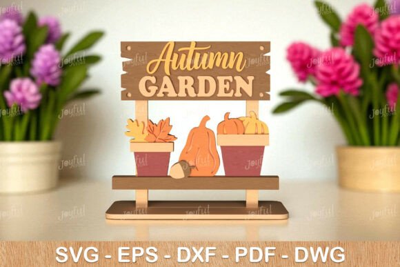 Download Autumn Garden Sign SVG - Garden sign Collection