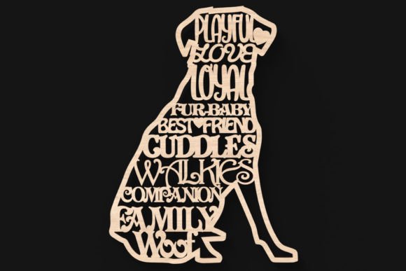 Download Dog Words Sign Svg Laser Cut Files - Cut files Collection