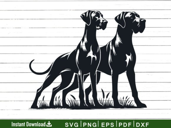 Download Great Dane Svg, Silhouette Cut Files - Cut files Collection