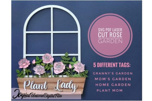 Download Rose Garden Sign SVG Cut File - Garden sign Collection