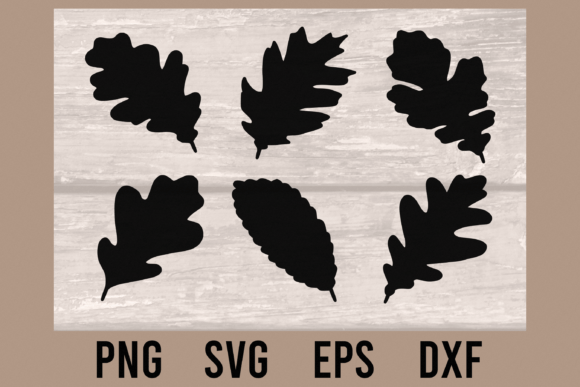 Download Oak Leaf Silhouette Cut Files | PNG, SVG - Cut files Collection